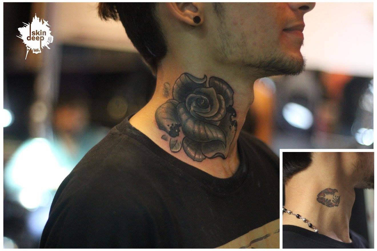 Cover up Tattoo – Rose